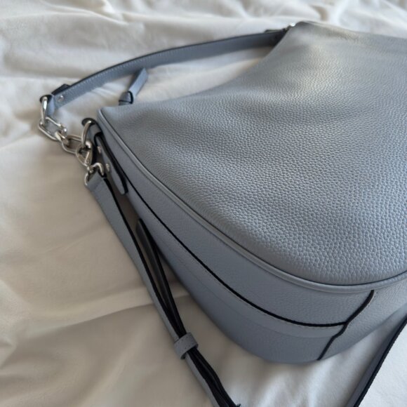 Kate Spade Vivian Crossbody Hobo Shoulder Bag Muted Blue NWOT - Picture 5 of 8